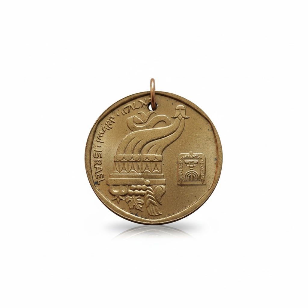 Israel | 5 Sheqalim Coin Pendant