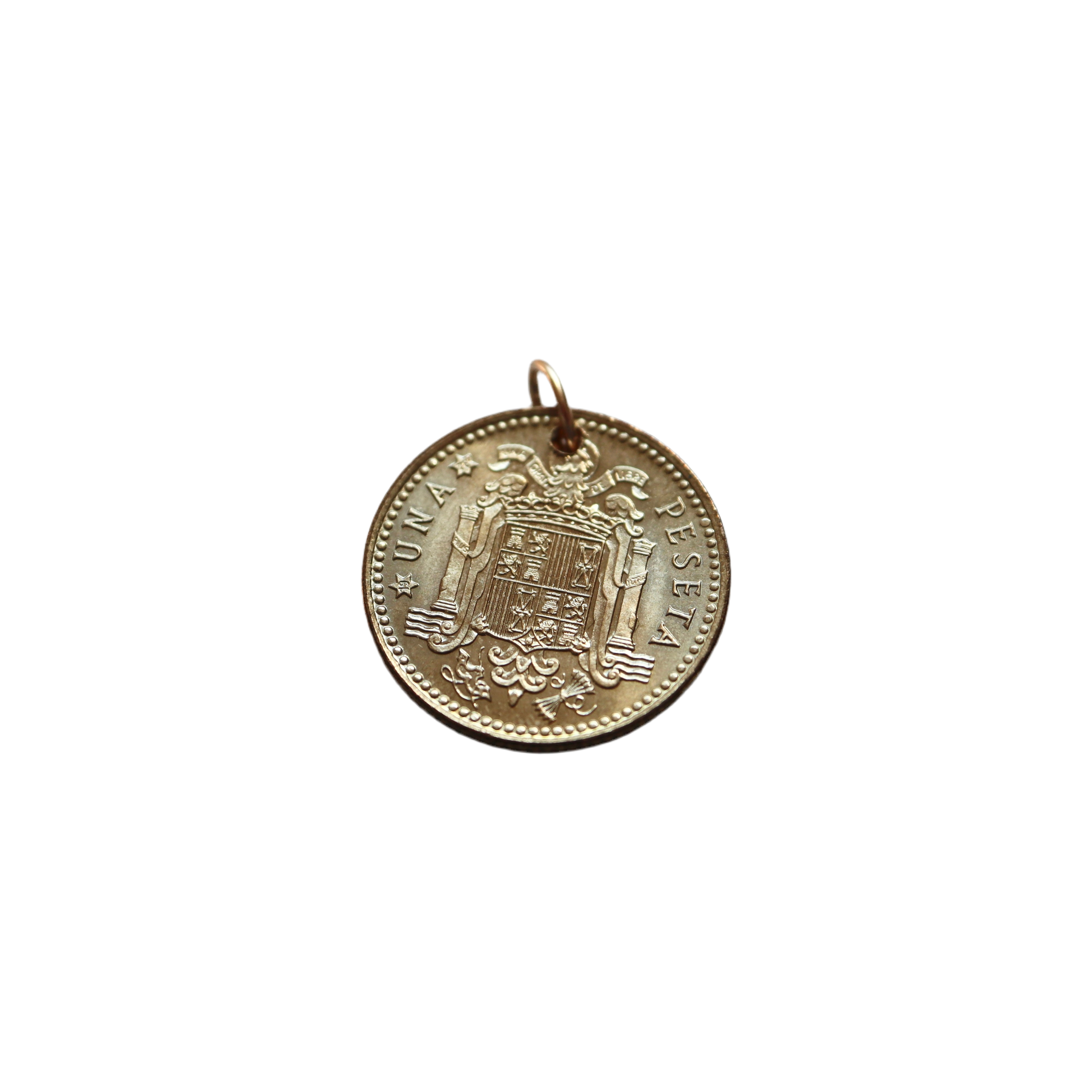 Spain | 1 Peseta Coin Pendant