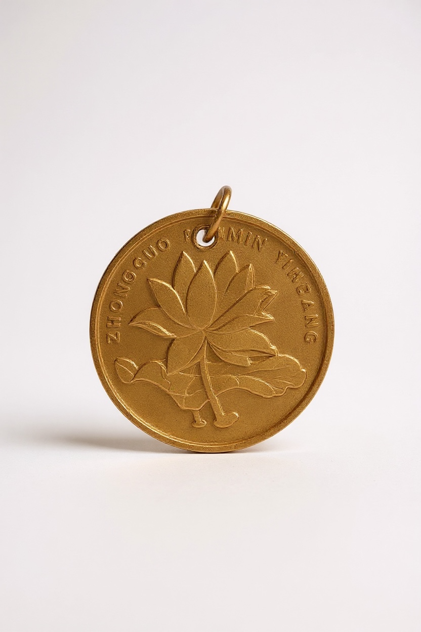 China | 5 Jiao Coin Pendant