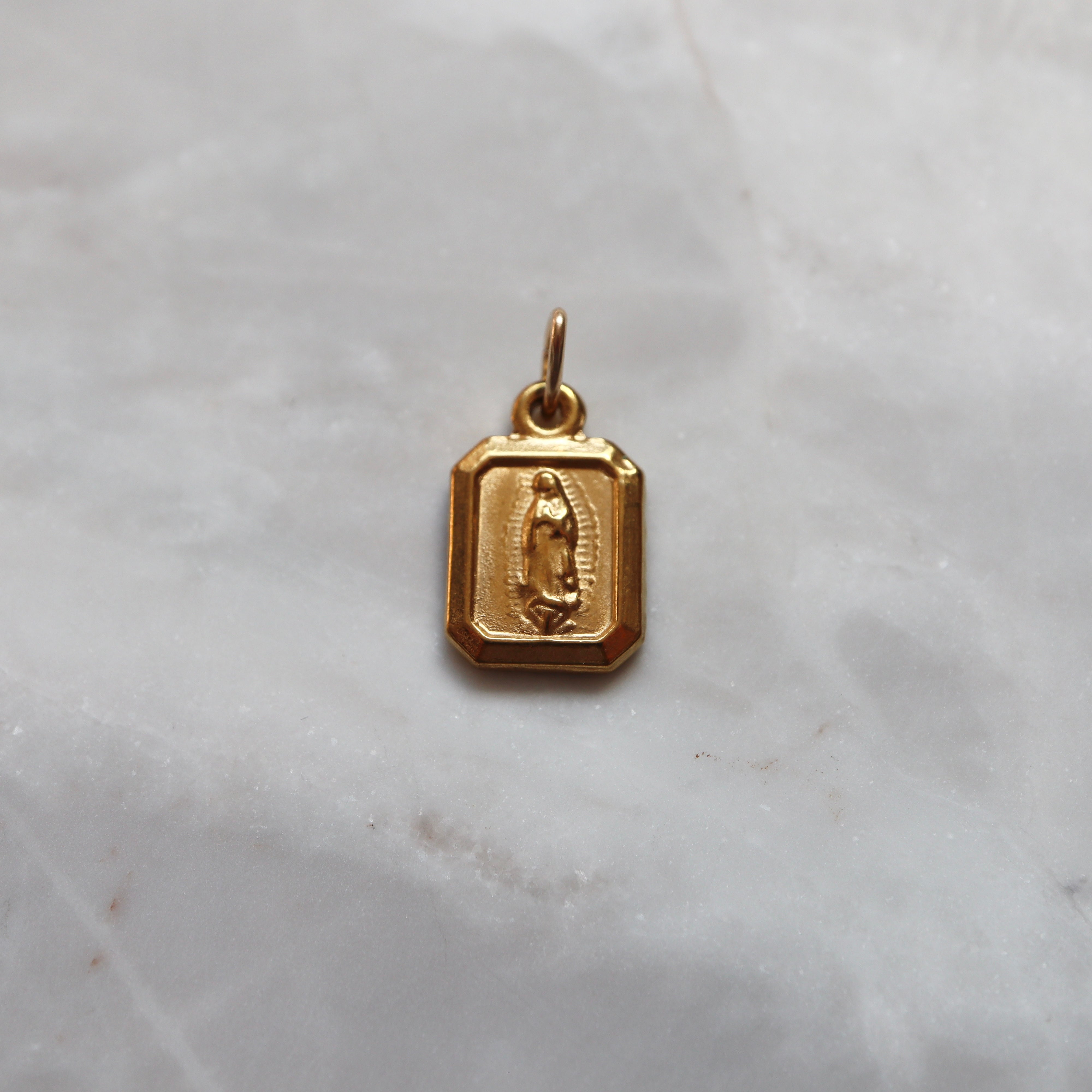 Mary Rectangle Pendant