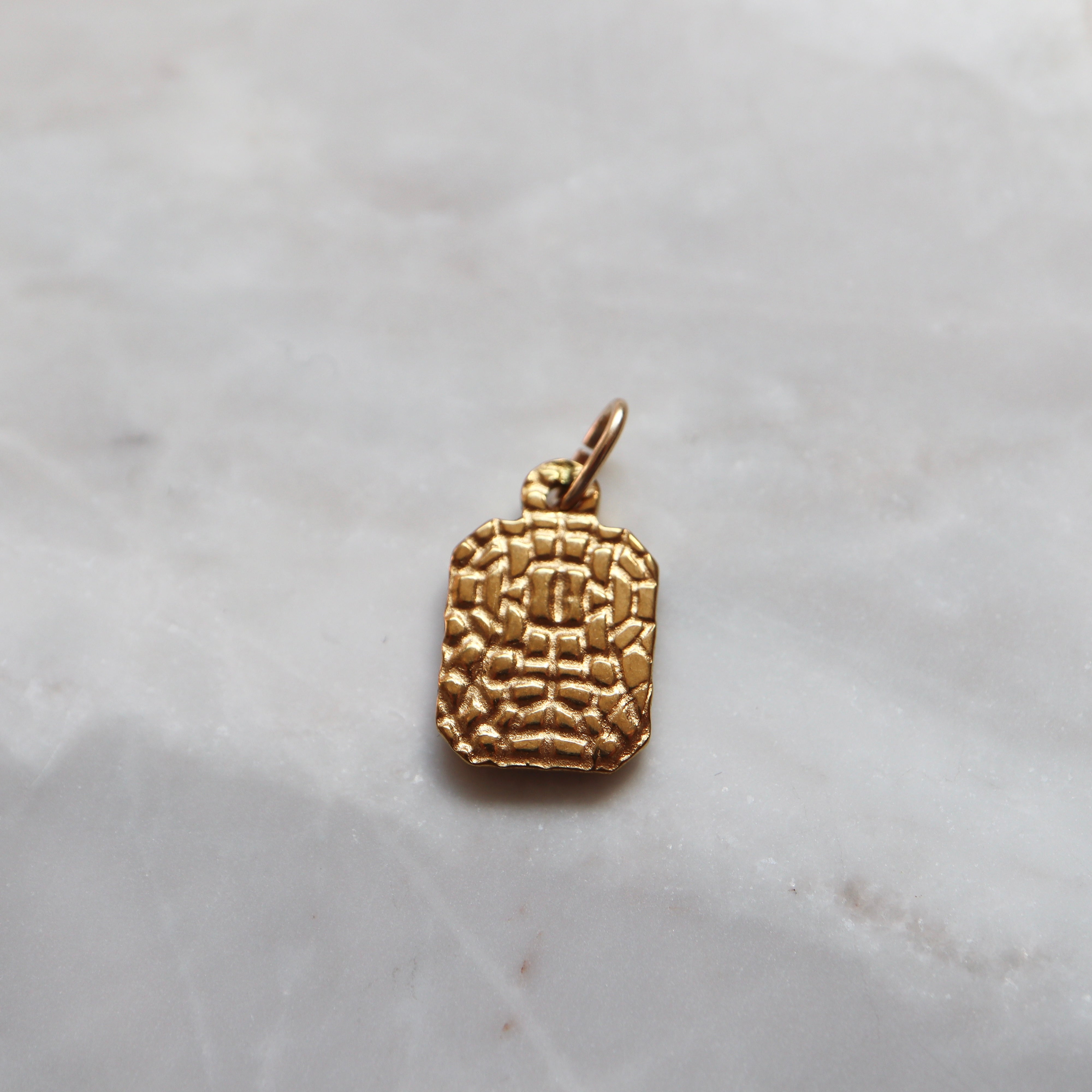 Mary Rectangle Pendant