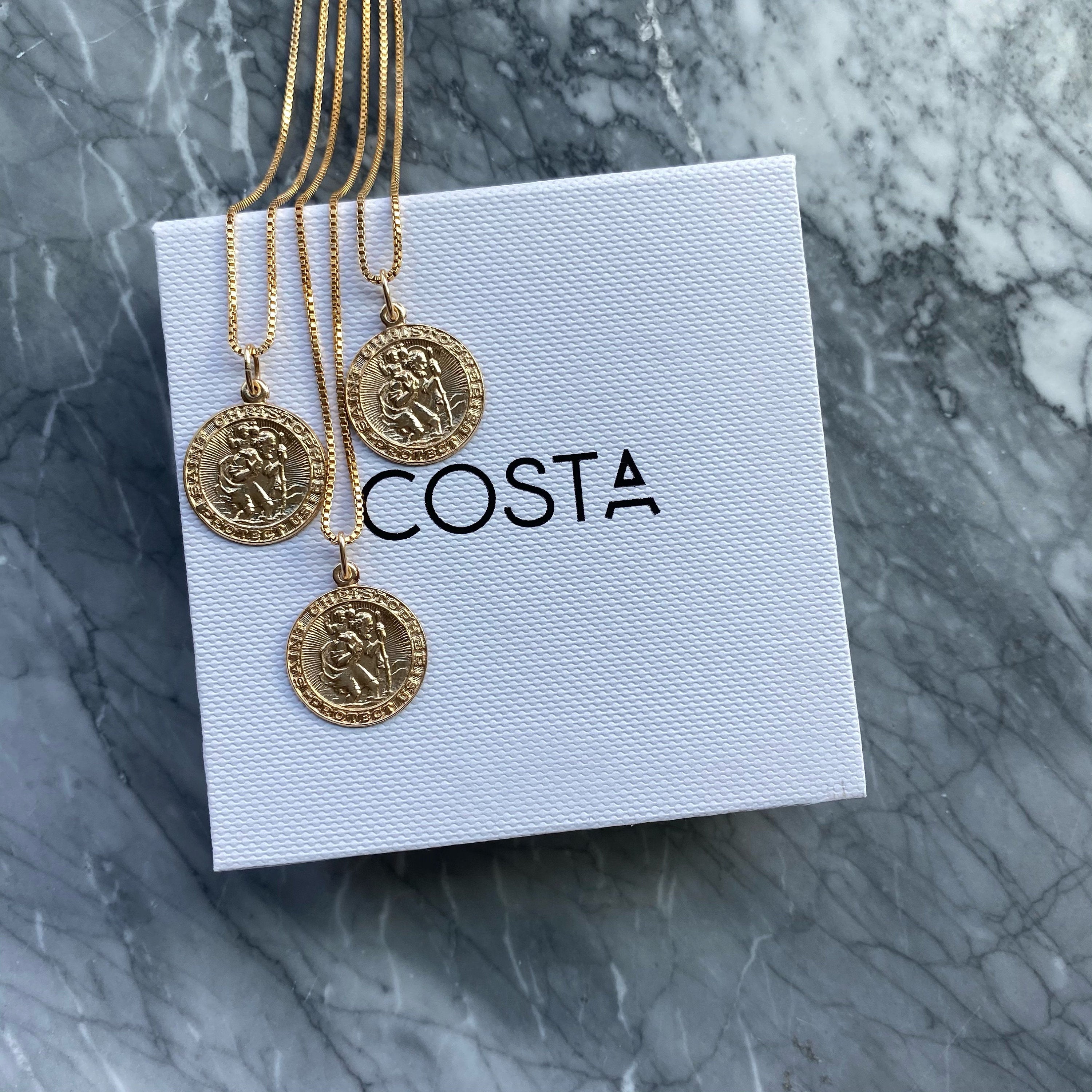 ST CHRISTOPHER | Gold Filled Necklace