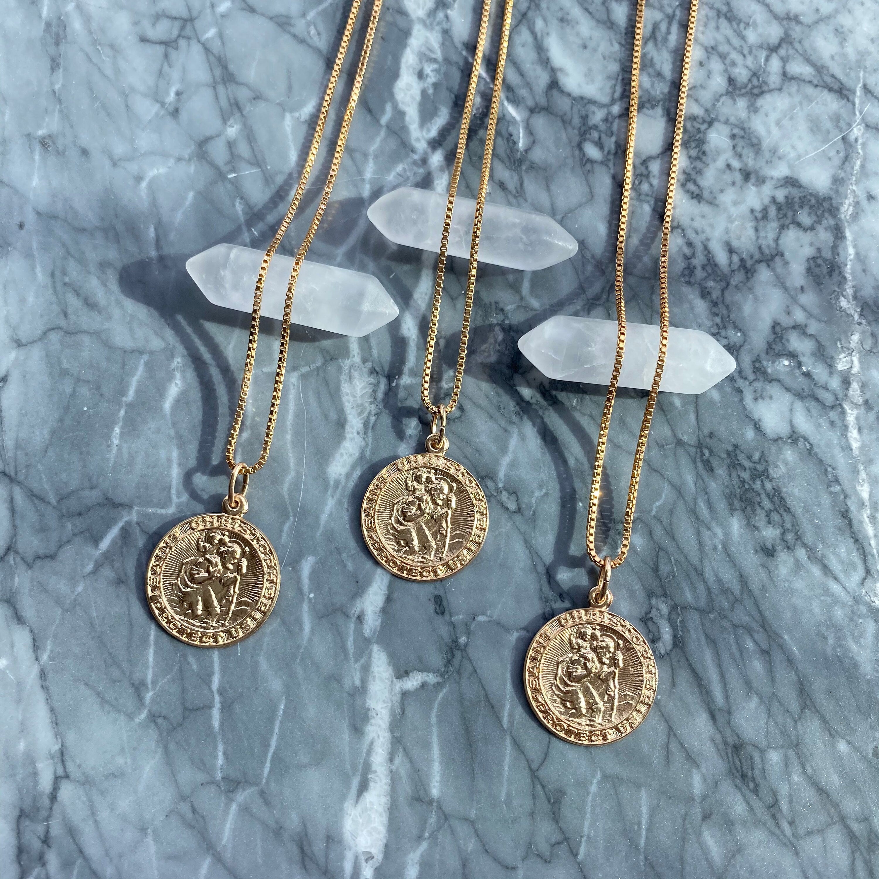 ST CHRISTOPHER | Gold Filled Necklace