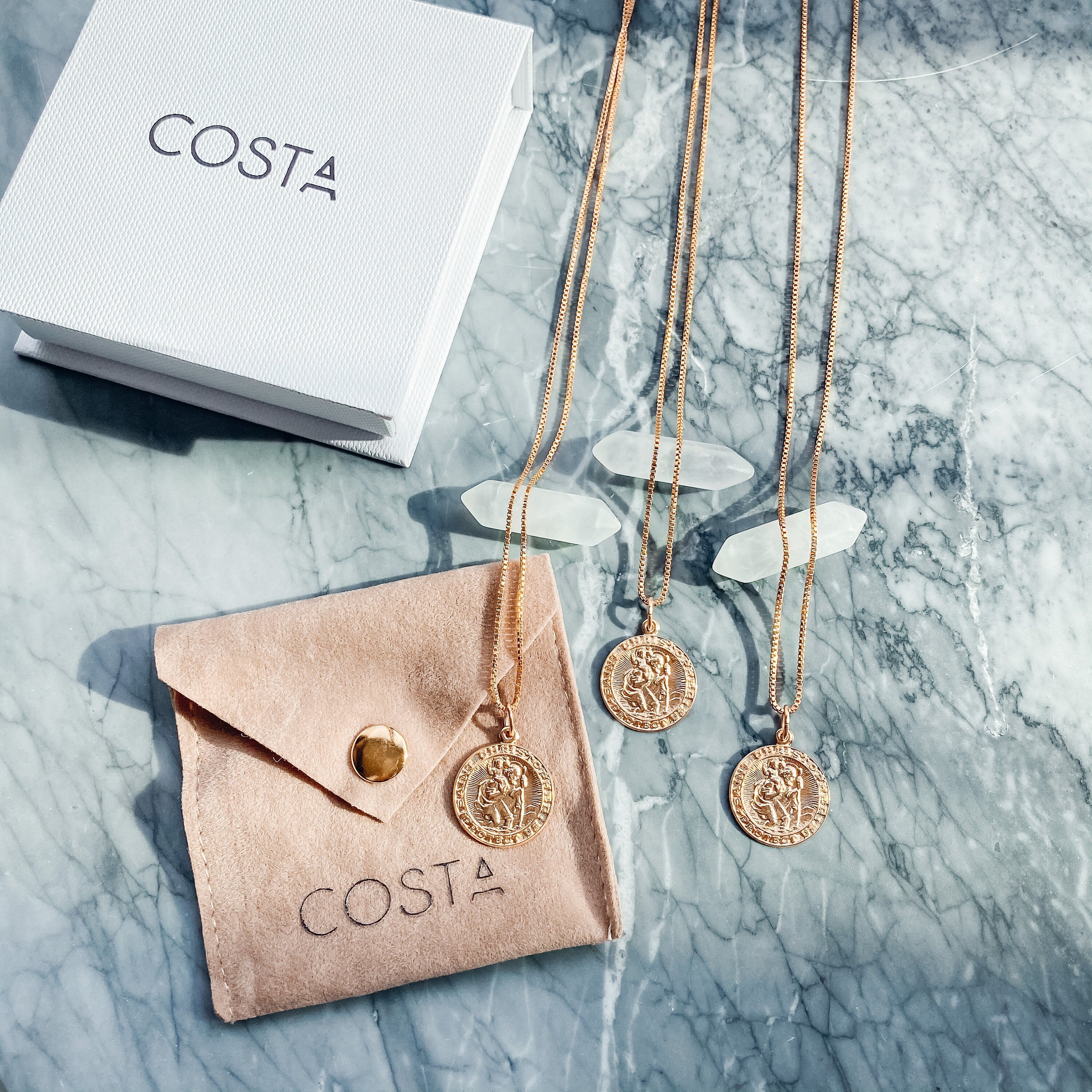 ST CHRISTOPHER | Gold Filled Necklace