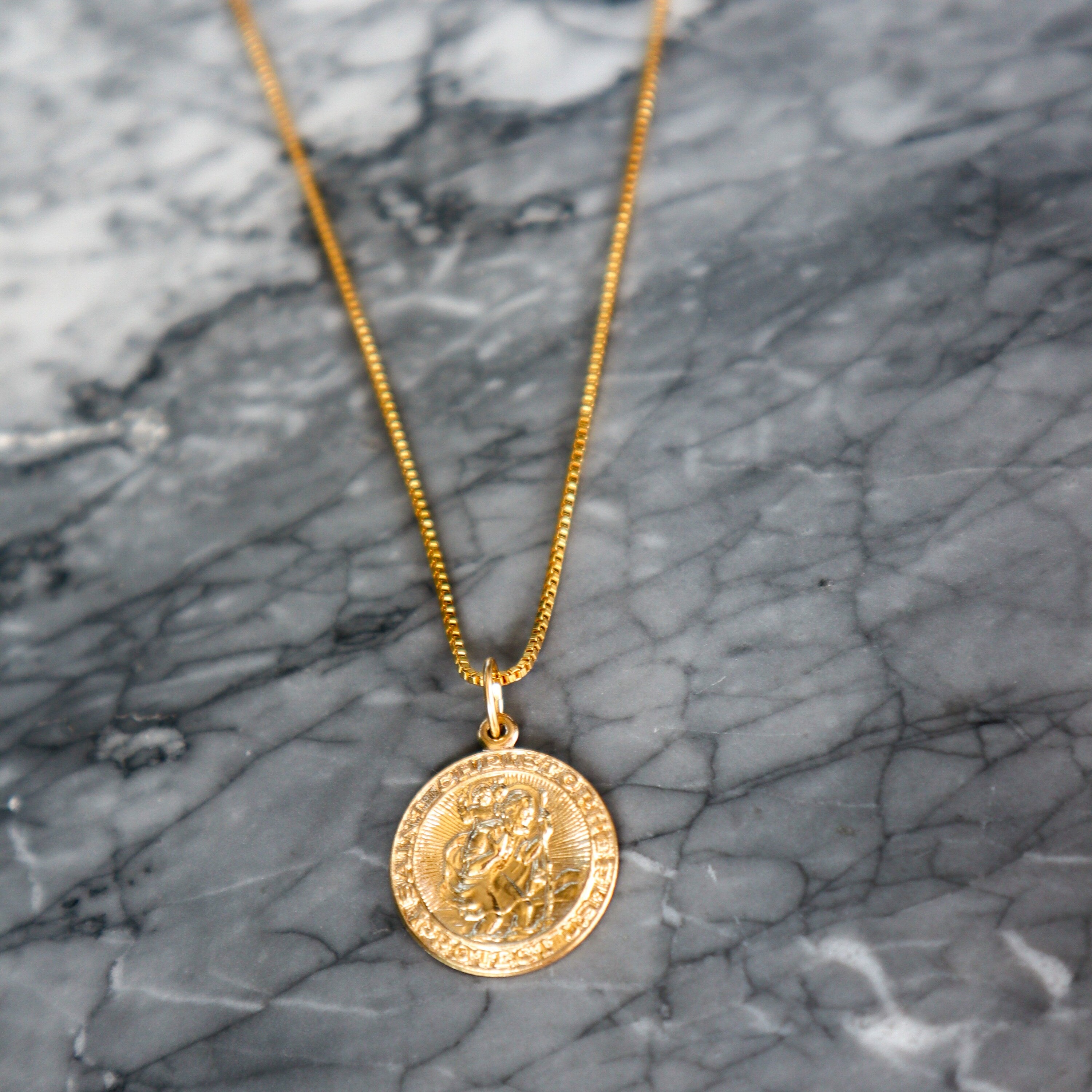 ST CHRISTOPHER | Gold Filled Necklace