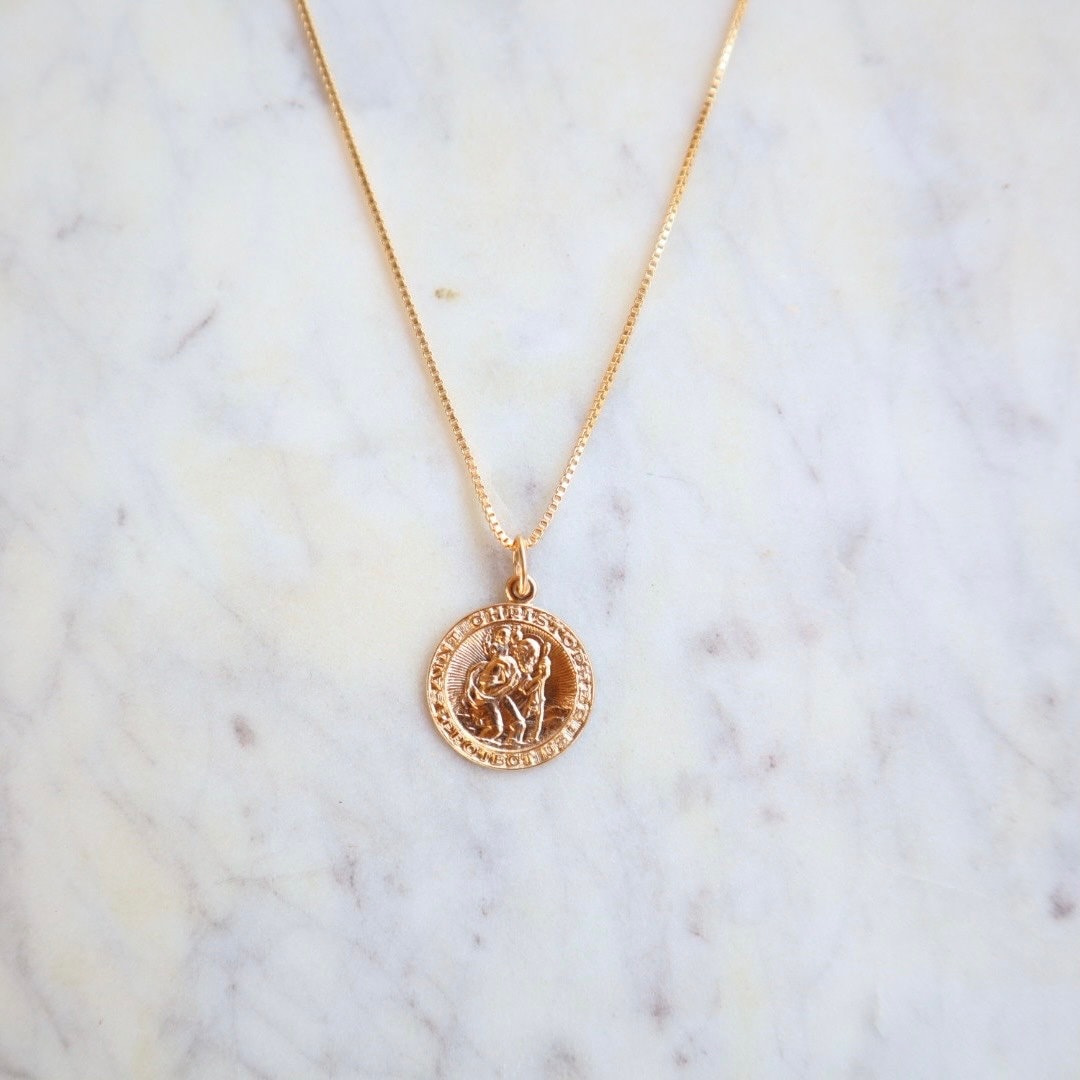 ST CHRISTOPHER | Gold Filled Necklace