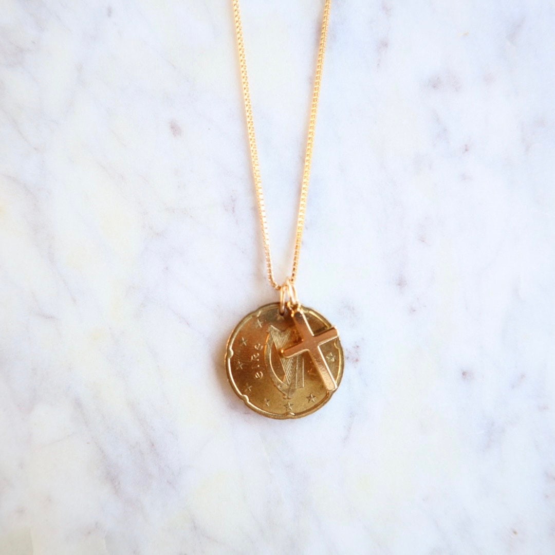 IRELAND & CROSS | Vintage Coin Necklace