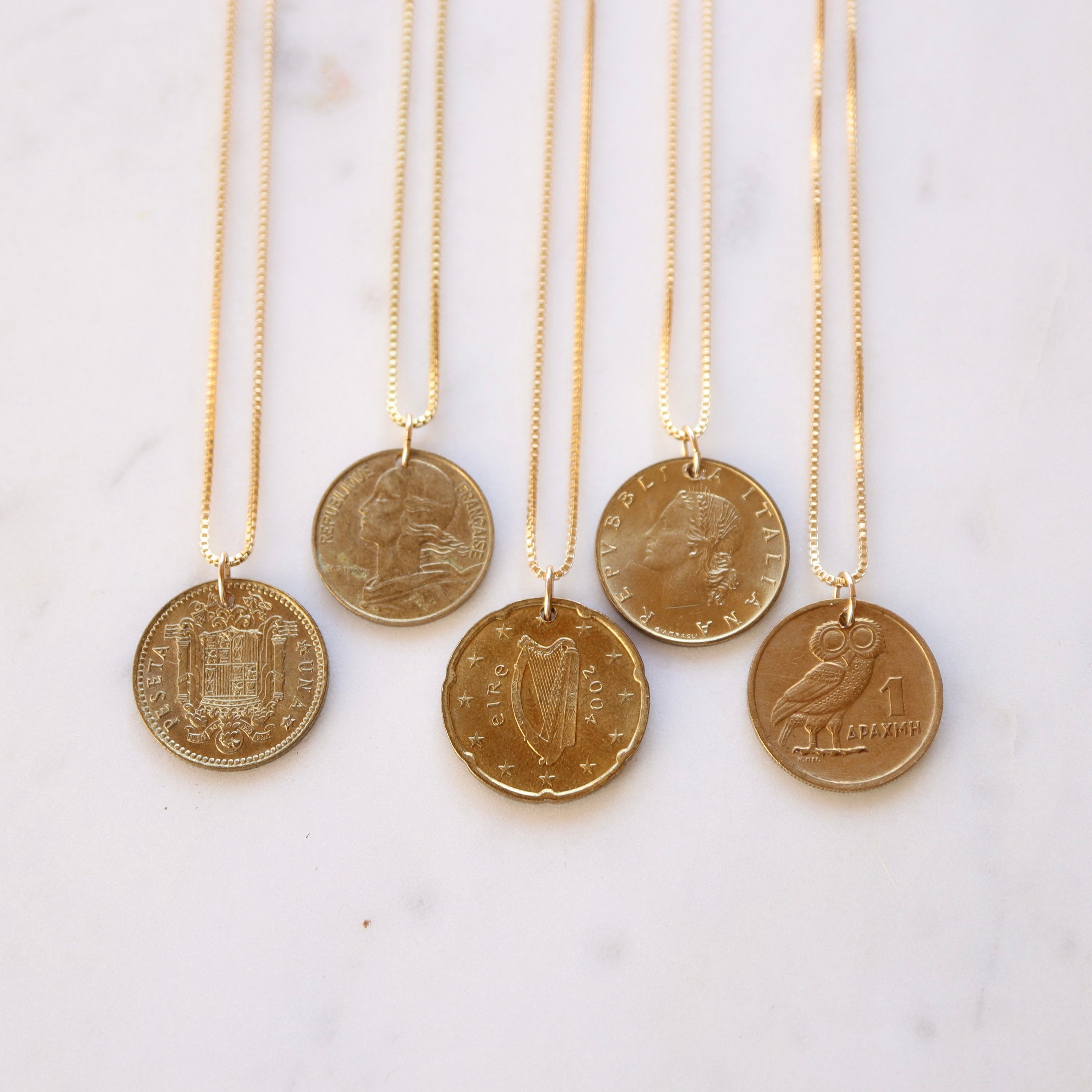 CUSTOM | Vintage Coin Necklace