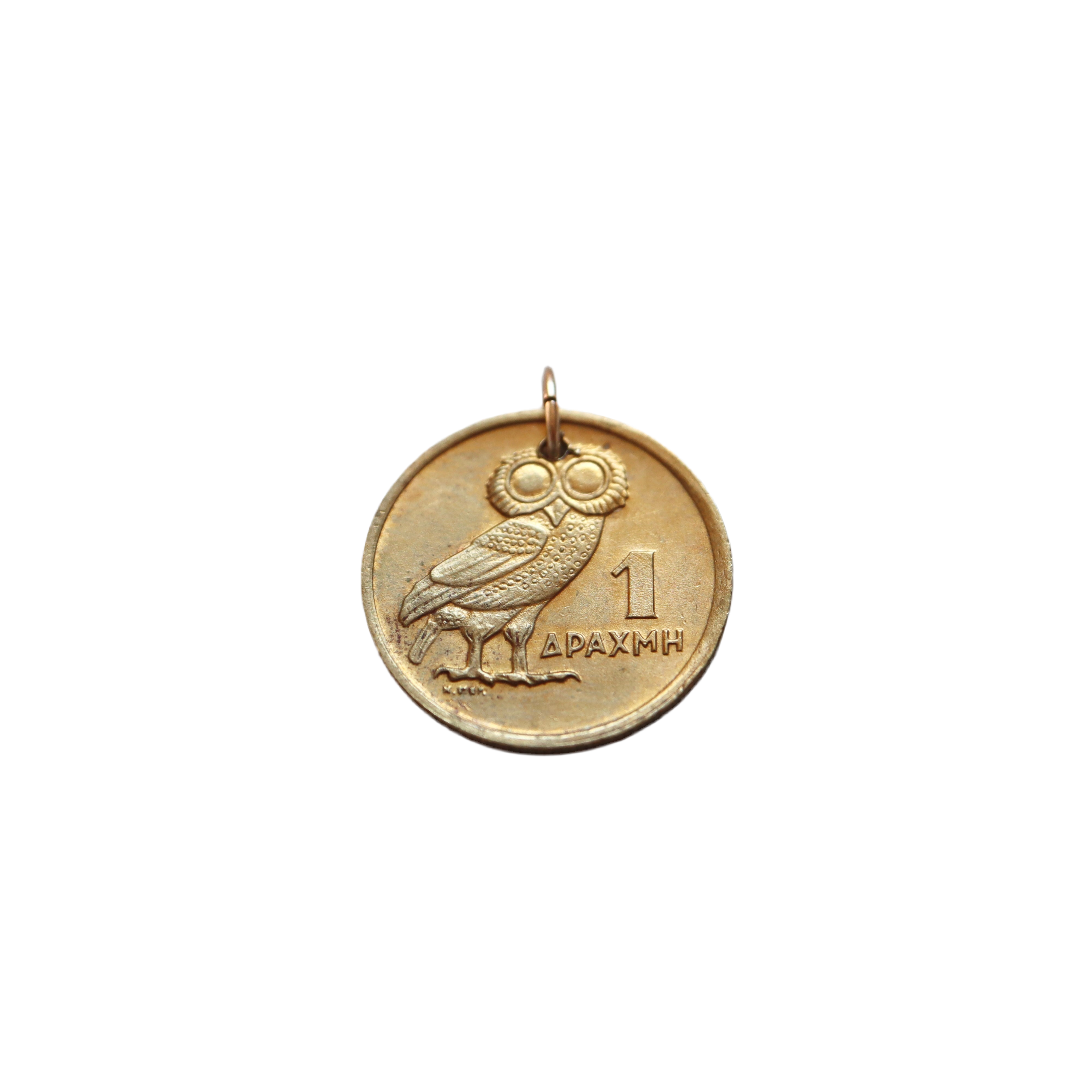 Greece | 1 Drachma Coin Pendant