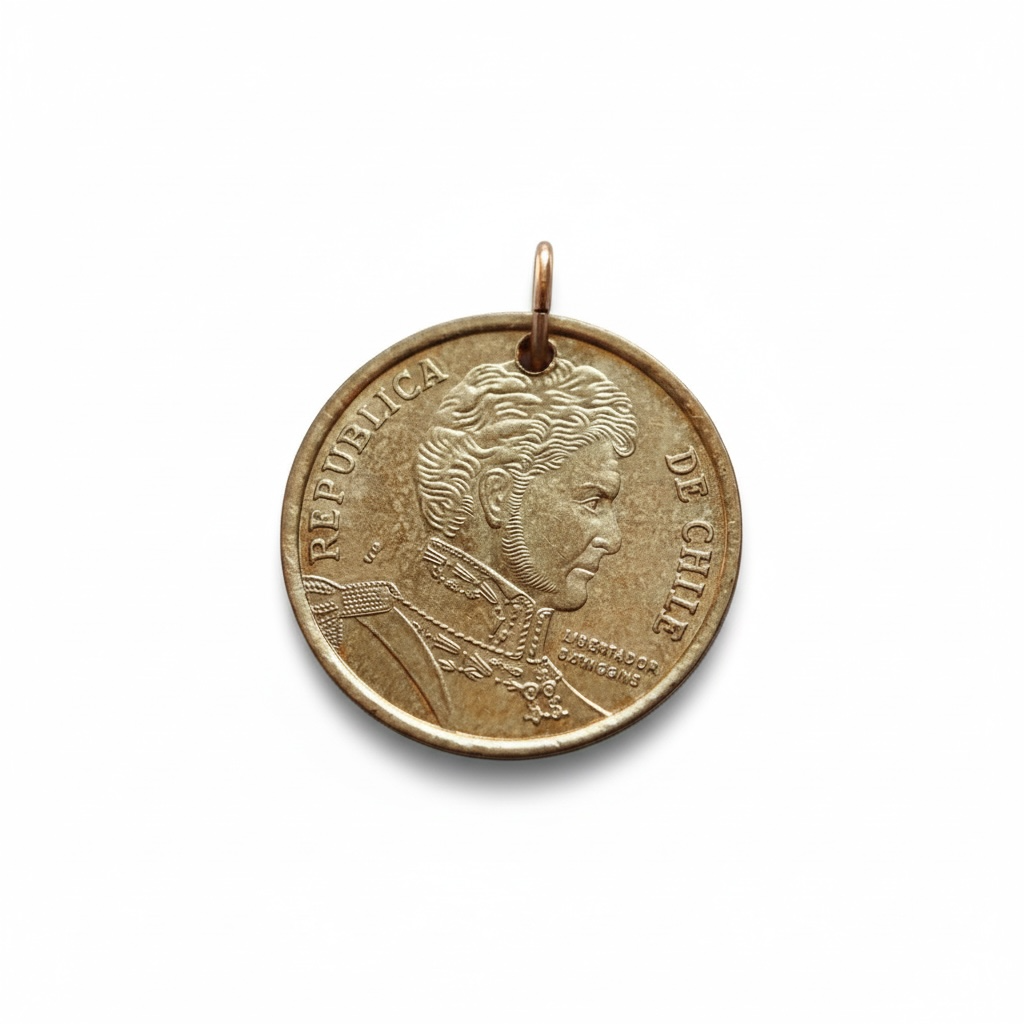 Chili | 10 Pesos Coin Pendant