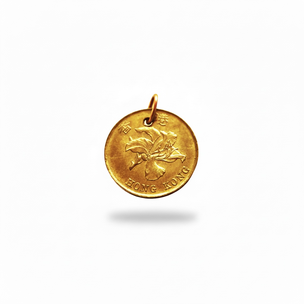 Hong Kong | 10 Cents Coin Pendant