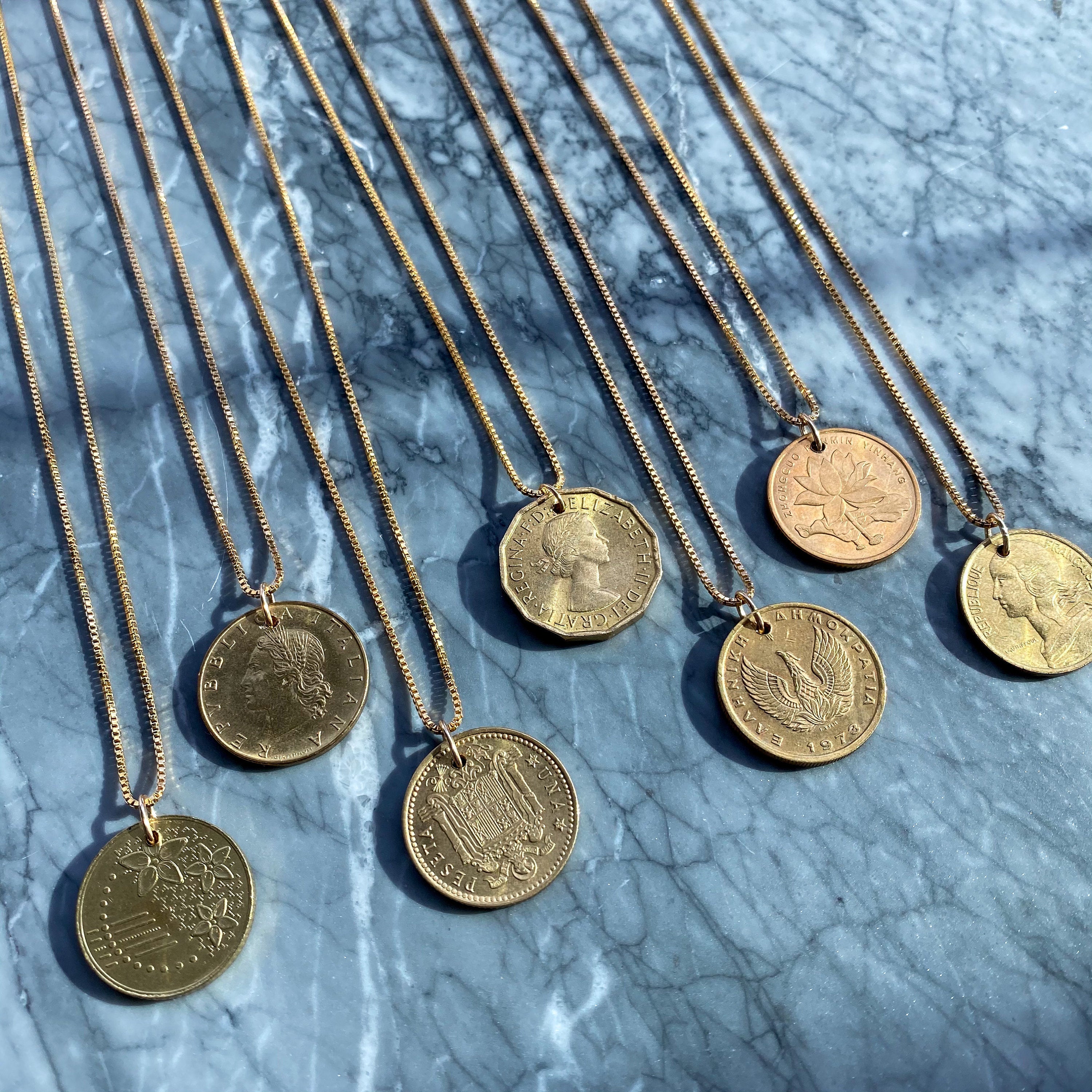 CUSTOM | Vintage Coin Necklace